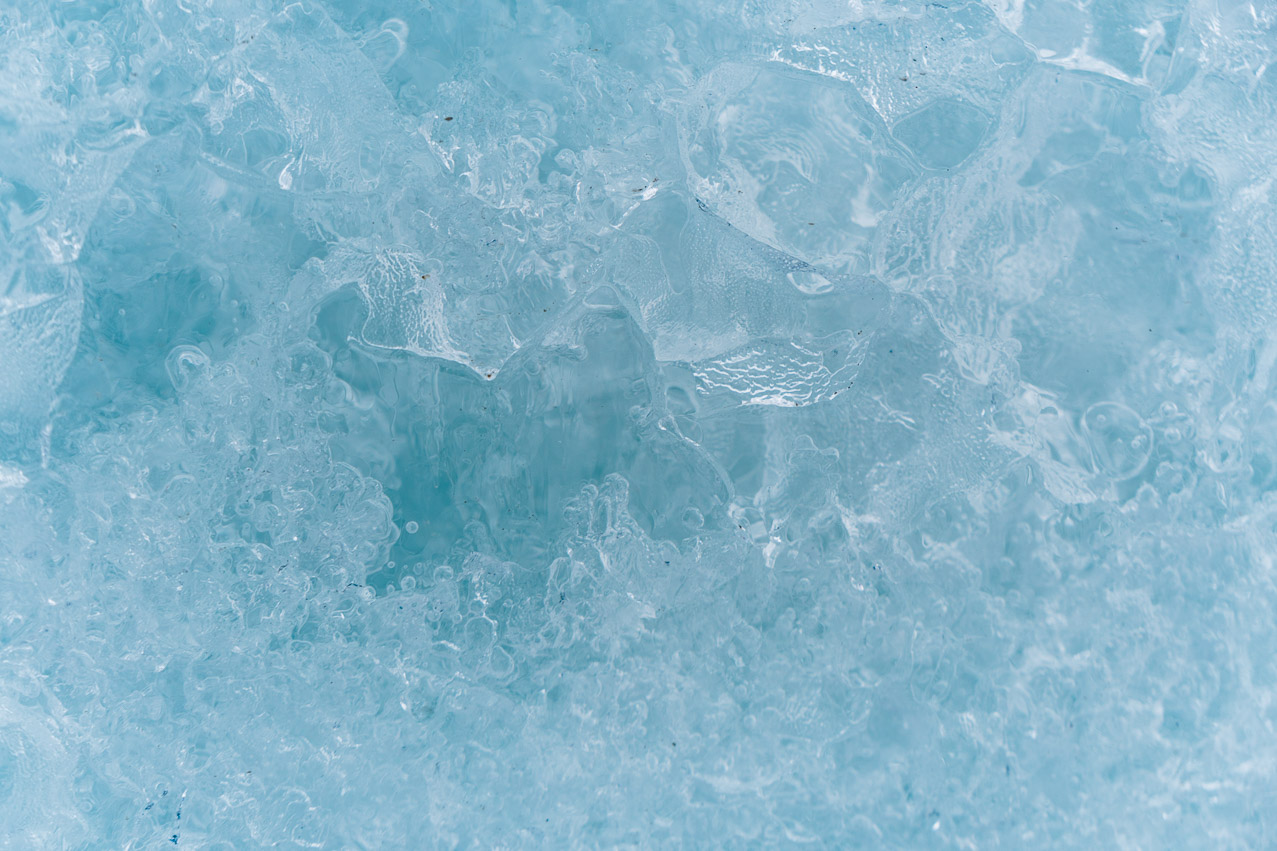 Gletscher Eis Detail 2